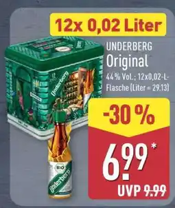 Aldi Nord UNDERBERG Original Angebot