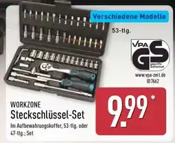 Aldi Nord WORKZONE Steckschlüssel-Set Angebot
