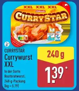Aldi Nord CURRYSTAR Currywurst XXL Angebot