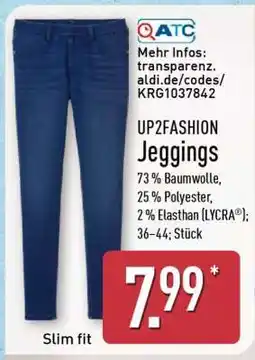 Aldi Nord UP2FASHION Jeggings Angebot