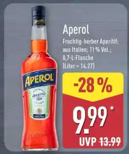 Aldi Nord Aperol Angebot