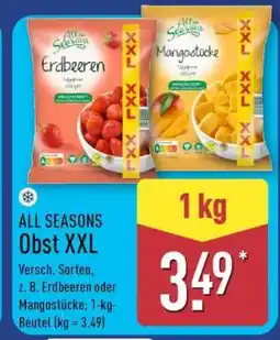 Aldi Nord ALL SEASONS Obst XXL Angebot