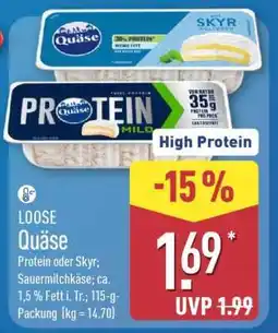 Aldi Nord LOOSE Quäse Angebot
