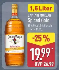 Aldi Nord Captain Morgan Spiced Gold Angebot
