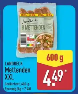 Aldi Nord LANDBECK Mettenden XXL Angebot