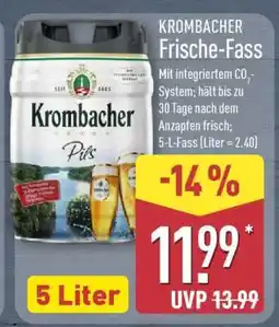 Aldi Nord KROMBACHER Frische-Fass Angebot
