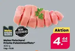 NETTO Meine Fleischerei Frische Puteninnenfilets Angebot