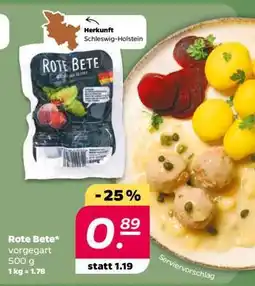 NETTO Rote Bete Angebot