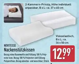 Aldi Nord NOVITESSE Nackenstützkissen Angebot