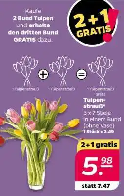 NETTO Tulpenstrauß Angebot