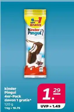 NETTO kinder Pingui 4er-Pack Angebot