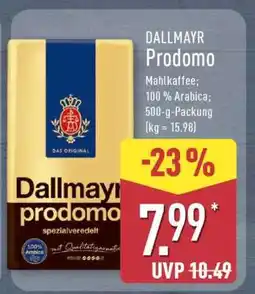 Aldi Nord Dallmayr Prodomo Angebot