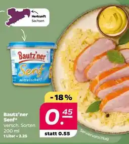 NETTO Bautz’ner Senf Angebot