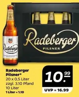 NETTO Radeberger Pilsner Angebot