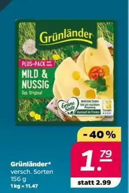 NETTO Grünländer Angebot