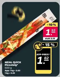 NETTO MEAL QUICK Pizzateig Angebot