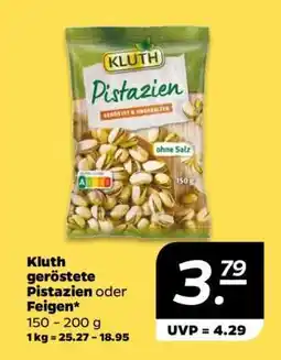 NETTO Kluth geröstete Pistazien oder Feigen Angebot