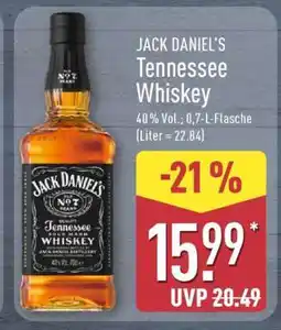 Aldi Nord Jack Daniel’s Tennessee Whiskey Angebot