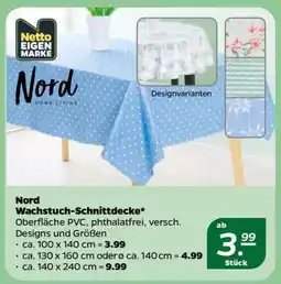 NETTO Nord Wachstuch-Schnittdecke Angebot