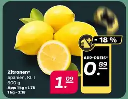 NETTO Zitronen Angebot