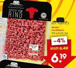 Netto Marken-Discount Rinder-Hackfleisch Angebot