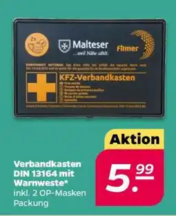 NETTO Verbandkasten DIN 13164 mit Warnweste Angebot