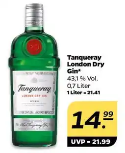 NETTO Tanqueray London Dry Gin Angebot