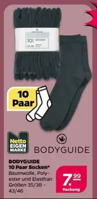 NETTO BODYGUIDE 10 Paar Socken Angebot