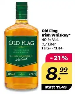 NETTO Old Flag Irish Whiskey Angebot