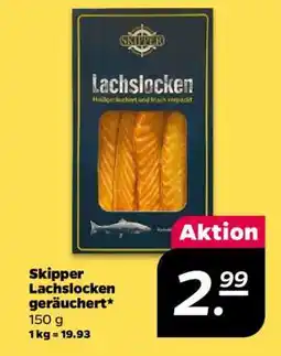 NETTO Skipper Lachslocken geräuchert Angebot