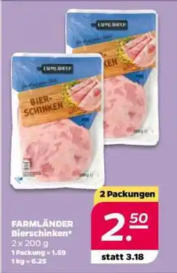 NETTO FARMLÄNDER Bierschinken Angebot