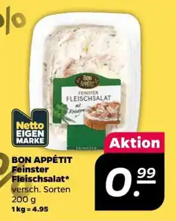 NETTO BON APPÉTIT Feinster Fleischsalat Angebot