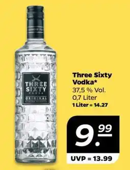 NETTO Three Sixty Vodka Angebot