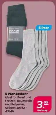 NETTO 5 Paar Socken Angebot