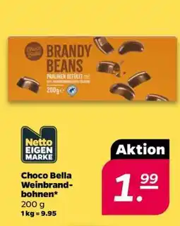 NETTO Choco Bella Weinbrandbohnen Angebot