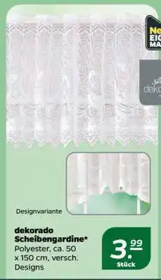NETTO dekorado Scheibengardine Angebot