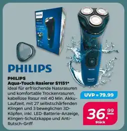 NETTO PHILIPS Aqua-Touch Rasierer S1151 Angebot