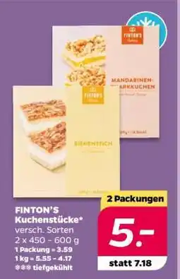NETTO FINTON’S Kuchenstücke Angebot