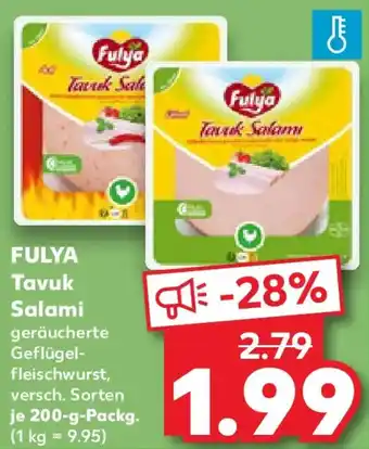 Kaufland FULYA Tavuk Salami Angebot