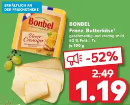 Kaufland BONBEL Franz. Butterkäse Angebot