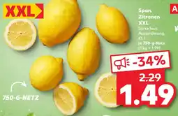Kaufland Span. Zitronen XXL Angebot