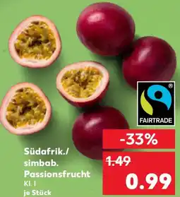Kaufland Südafrik./ simbab. Passionsfrucht Angebot