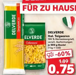Kaufland DELVERDE Ital. Teigwaren Angebot