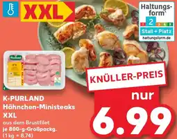 Kaufland K-PURLAND Hähnchen-Ministeaks XXL Angebot