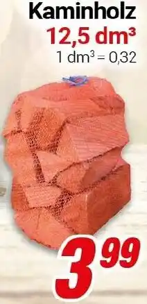 CENTERSHOP Kaminholz Angebot