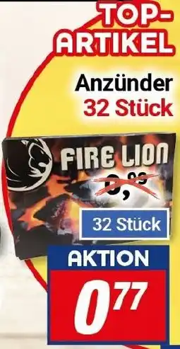 CENTERSHOP Anzünder Angebot