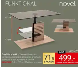 Zurbrüggen Novel couchtisch 5655 Angebot