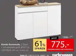 Zurbrüggen Kombi-kommode Angebot