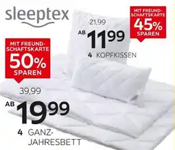 XXXLutz Sleeptex ganzjahresbett Angebot
