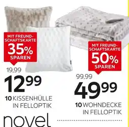 XXXLutz Novel kissenhülle in felloptik „vigo“ Angebot